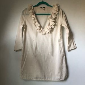 Frill Collar J. Crew Tunic